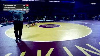 140 lbs Cons. Round 4 - Allegra Kelley, Inderkum vs Layla Giuntoli, Fred C Beyer