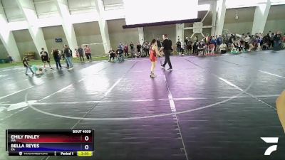 102 lbs Semifinal - Emily Finley, WA vs Bella Reyes, CA