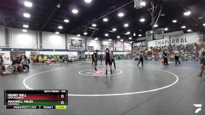 138 lbs Semifinal - Henry Bell, Vista Murrieta vs Maxwell Miles, Chaparral