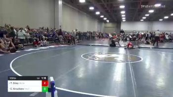 106 lbs Round Of 16 - Taelyr Grey, Delta vs Connor Knudsen, Timpanogos