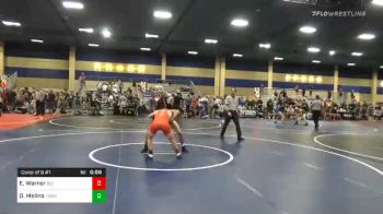 Match - Elijah Warner, Big Sports Academy vs Damon Molina, Tomahawk Wrestling Club