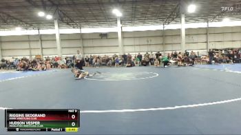 58 B Semifinal - Riggins Skogrand, Hawk Wrestling Club vs Hudson Vesper, Middleton Wrestling Club