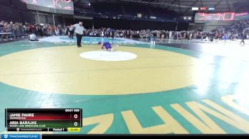 67 lbs Quarterfinal - Jamie Pahre, Washington vs Aria Barajas, Moses Lake Wrestling Club