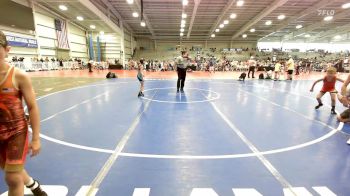 60 lbs Rr Rnd 3 - Tyler Foreman, Steel Hunt Savages vs Colvin Smith, Revival Orange