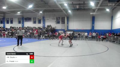 220 lbs Consolation - Mickey Doyle, Catholic Memorial vs Logan Frank, Taunton