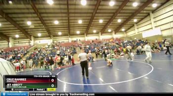 105 lbs Quarterfinal - Cruz Ramirez, Idaho Gold vs Jet Abbott, Delta Wrestling Club