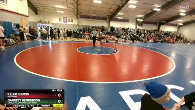 132A Quarterfinal - Kyler Loomis, Riverton vs Garrett Henderson, Lingle-Ft. Laramie/Southeast