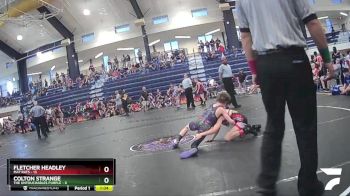 70 lbs Round 1 (6 Team) - Fletcher Headley, Mat Rats vs Colton Strange, The Untouchables Purple