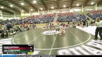 106 lbs Round 2 (4 Team) - Kaden Martineau, Utah Gold vs CAEL Floerchinger, West Coast Riders