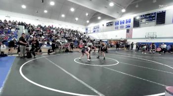 135 lbs Champ. Round 2 - Valerie Reza, Foothill/Santa Ana vs Sophia Gheddissi, San Clemente