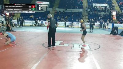 100 lbs Semifinal - Riley-Anne Tarmey, Triton vs Jocelyn Mendoza, Springfield Central (W)