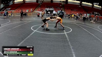 80 lbs 1st Place Match - Vincent Weingart, Westshore Wrestling Club vs Bryce Donahue, Donahue Wrestling Academy