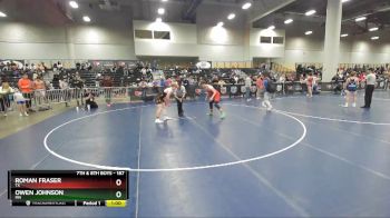 187 lbs Cons. Semi - Owen Johnson, MN vs Roman Fraser, TX