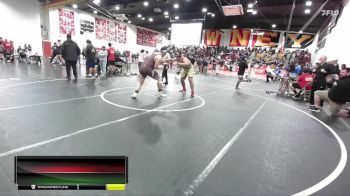 285 lbs Cons. Round 3 - Temuulen Bolor-Erdene, West Torrance vs George Rosales, Adelanto