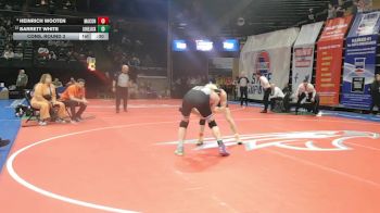 150 Class 1 lbs Cons. Round 3 - Heinrich Wooten, Macon vs Barrett White, Lone Jack