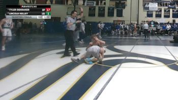 160 lbs Quarterfinal - Billy Tyler, Brentsville vs Brian Chamberlain, Wyoming Seminary