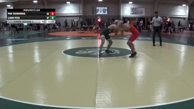 165 lbs Cons. Round 4 - Liam Fox, UW Parkside vs Pat Downing, Ohio State