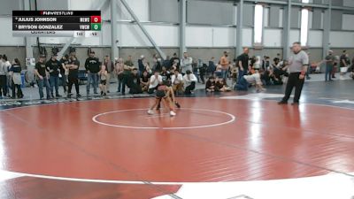 49 lbs Quarters - Bryson Gonzalez, Victory Wrestling-Central WA vs Julius Johnson, Moses Lake Wrestling Club