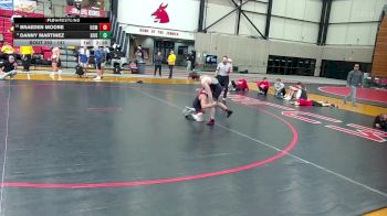 141 lbs 1st Place Match - Danny Martinez, SIU Edwardsville vs Braeden Moore, Central Missouri