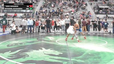 120 lbs Champ. Rd Of 16 - ENZO NANAMKIN, Toppenish Badboy Wrestling vs Nathaniel Echavarria, Salem Elite Mat Club