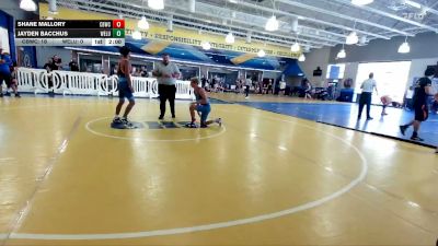 126 lbs Round 5 (8 Team) - Shane Mallory, Cocoa Beach WC vs Jayden Bacchus, Wellington Blue