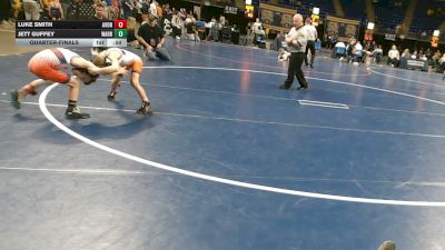 50 lbs Quarterfinal - Luke Smith, Avon Grove vs Jett Guffey, Warrior Run