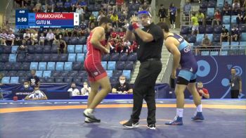 80 kg Qualif. - Amir Reza Mohammad Ariamoghadam, Iran vs Mihai Gutu, Moldova
