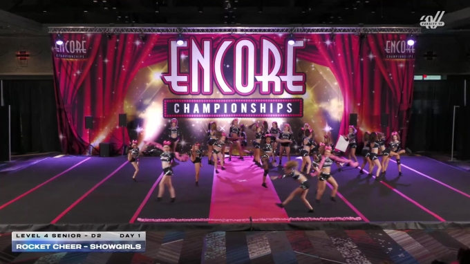 Rocket Cheer - Showgirls [2026 L4 Senior - D2 Day 1] 2026 Encore ...