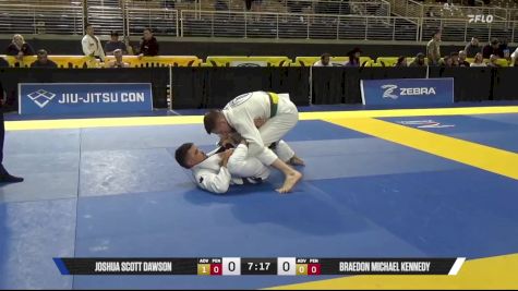 Joshua Scott Dawson vs Braedon Michael Kennedy 2025 Pan Jiu Jitsu IBJJF Championship