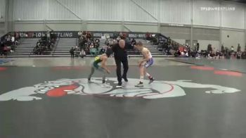 84 lbs Consolation - Kyler Lester, Lions Wrestling Academy vs Derreck Buford, Pueblo County