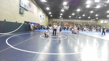 100 lbs Champ. Round 2 - Sara Merlo, Westminster vs Chloe Wilson, Mariposa