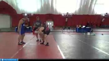 285 lbs Round 3 (4 Team) - Curtis Maegi, Mora vs Calvin Loughrin, Weyauwega-Fremont