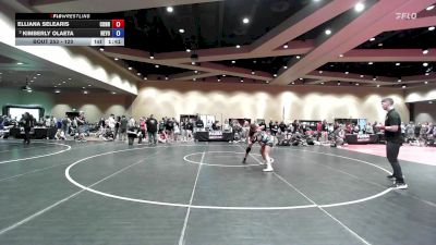 120 lbs Cons. Round 5 - Elliana Selearis, Connecticut vs Kimberly Olaeta, New York