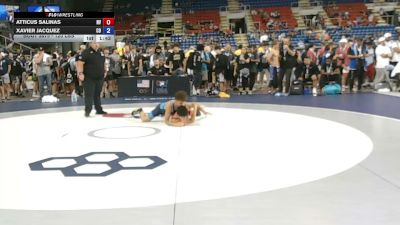 120 lbs Champ. Rd Of 128 - Atticus Salinas, Nevada vs Xavier Jacquez, Colorado