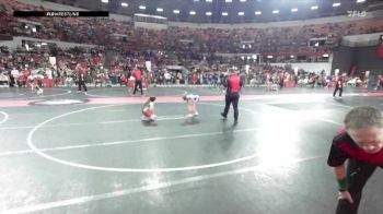 70 lbs Champ. Round 1 - Amelia Connor, New Lisbon Youth vs Drew Davey, Berlin Youth Wrestling Club