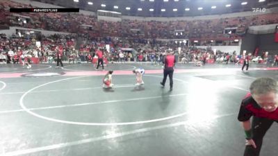 70 lbs Champ. Round 1 - Amelia Connor, New Lisbon Youth vs Drew Davey, Berlin Youth Wrestling Club