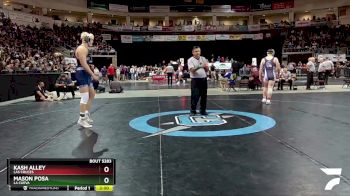 5A 215 lbs Semifinal - Mason Posa, La Cueva vs Kash Alley, Las Cruces