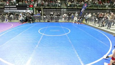 65 lbs Round Of 16 - Lucas Krause, F.l.o.w. vs Elijah Johnson, Teaneck Wrestling
