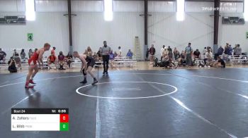 160 lbs Consolation - Ashton Zellers, Team Tulsa vs Logan Bibb, Prodigy WC