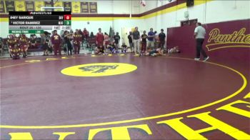 125 lbs Champ. Round 1 - Victor Ramirez, Modesto Junior College vs Jhey Sarique, Skyline College