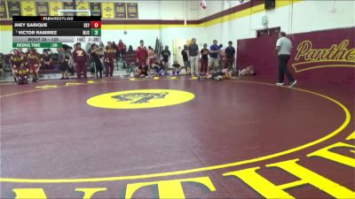 125 lbs Champ. Round 1 - Victor Ramirez, Modesto Junior College vs Jhey Sarique, Skyline College
