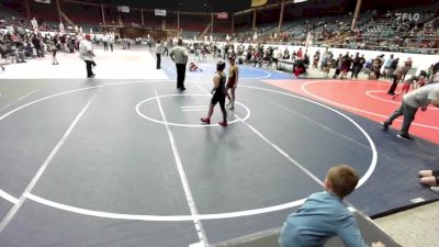 106 lbs 3rd Place - Luis Alvarado Jr, Grant County Elite WC vs Richard Book, Pomona Elite