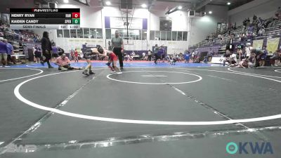 64 lbs Semifinal - Henry Ryan, Raw Wrestling Club vs Kaiden Candy, Sperry Wrestling Club