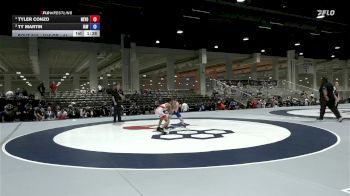 U15 GR - 41 lbs 1st Place Match - Tyler Conzo, New York vs Ty Martin, Immortal Athletics WC