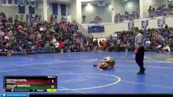 113 lbs Champ. Round 1 - Collin Warfield, Eastside vs Peyton Costa, GRANVILLE