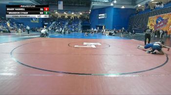 126 lbs Cons. Round 4 - Brandon Cynar, Western Branch vs Brady Haskell, Phillips Academy