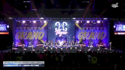 CheerCats LV - Neon Kitties [2025 L2 Youth - Flex - D2 Day 2] 2025 The American Grand Grand Nationals