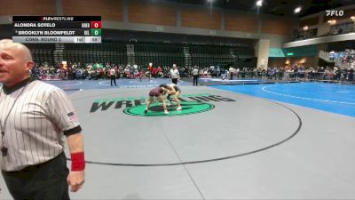 100 lbs Cons. Round 3 - Alondra Sotelo, Elko vs Brooklyn Bloomfeldt, Kelso