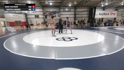 72 kg Cons. Quarters - Marc Kleyman, Beat The Streets New York City vs Griffin Lundeen, Wolves Wrestling Club