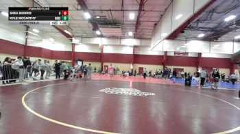 157 lbs Semifinal - Shea Morris, N vs Kyle McCarthy, Rhode Island